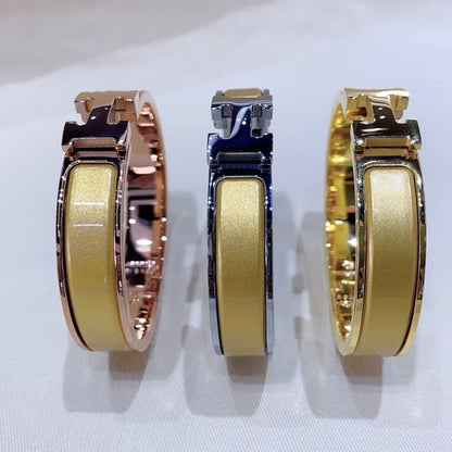 [AuraEcho Jewelry]H CHAMPAGNE BRACELET