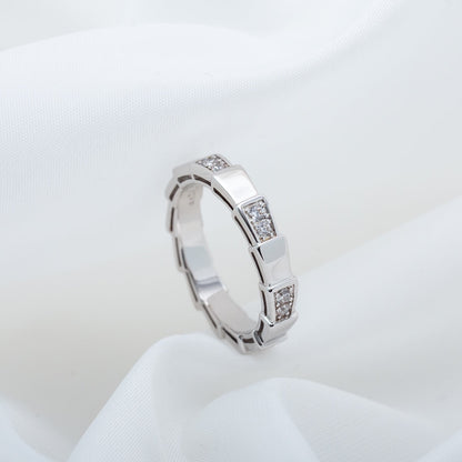 [AuraEcho Jewelry]SERPENTI RING SILVER  3MM