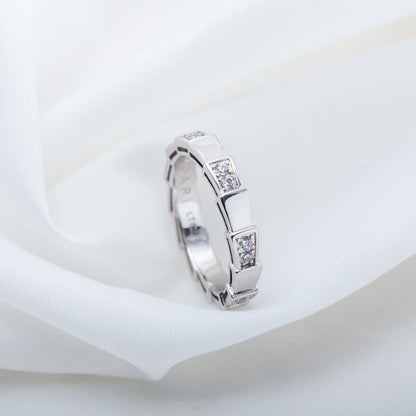 [AuraEcho Jewelry]SERPENTI RING SILVER  3MM