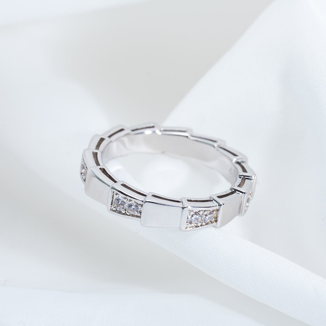 [AuraEcho Jewelry]SERPENTI RING SILVER  3MM