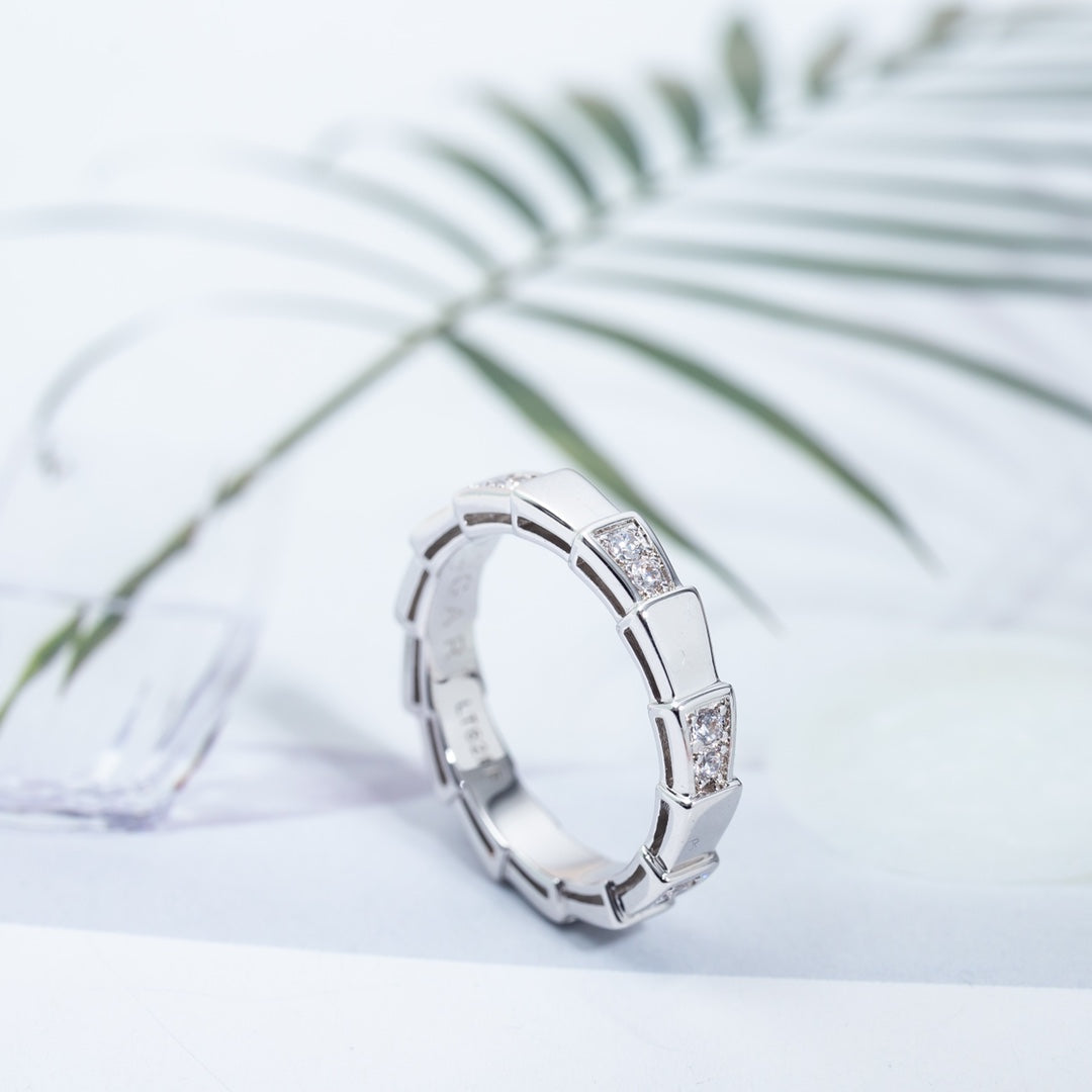 [AuraEcho Jewelry]SERPENTI RING SILVER  3MM