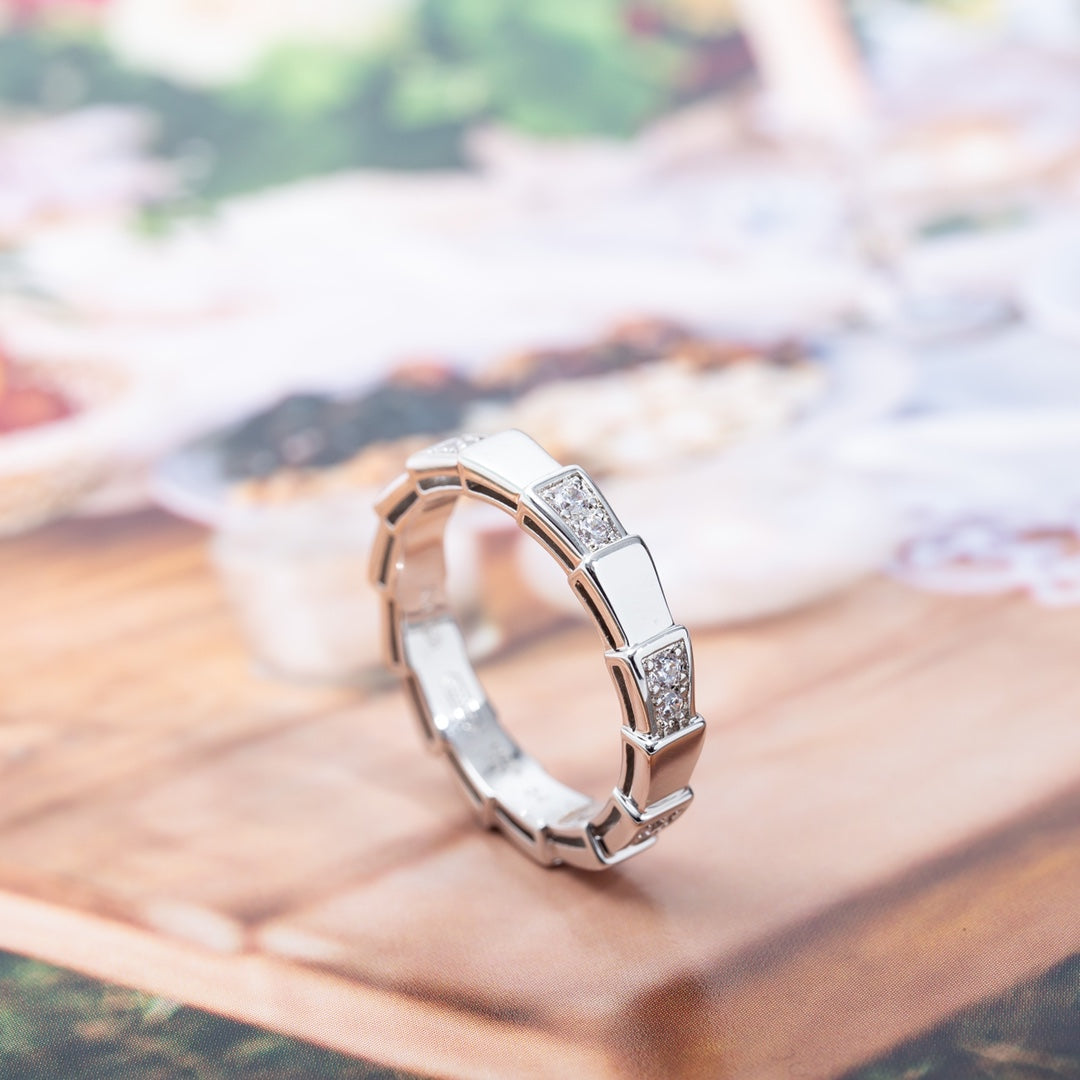 [AuraEcho Jewelry]SERPENTI RING SILVER  3MM