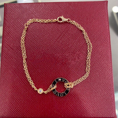 [AuraEcho Jewelry]LOVE BRACELET 2 DIAMOND