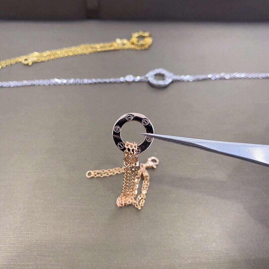 [AuraEcho Jewelry]LOVE BRACELET 2 DIAMOND