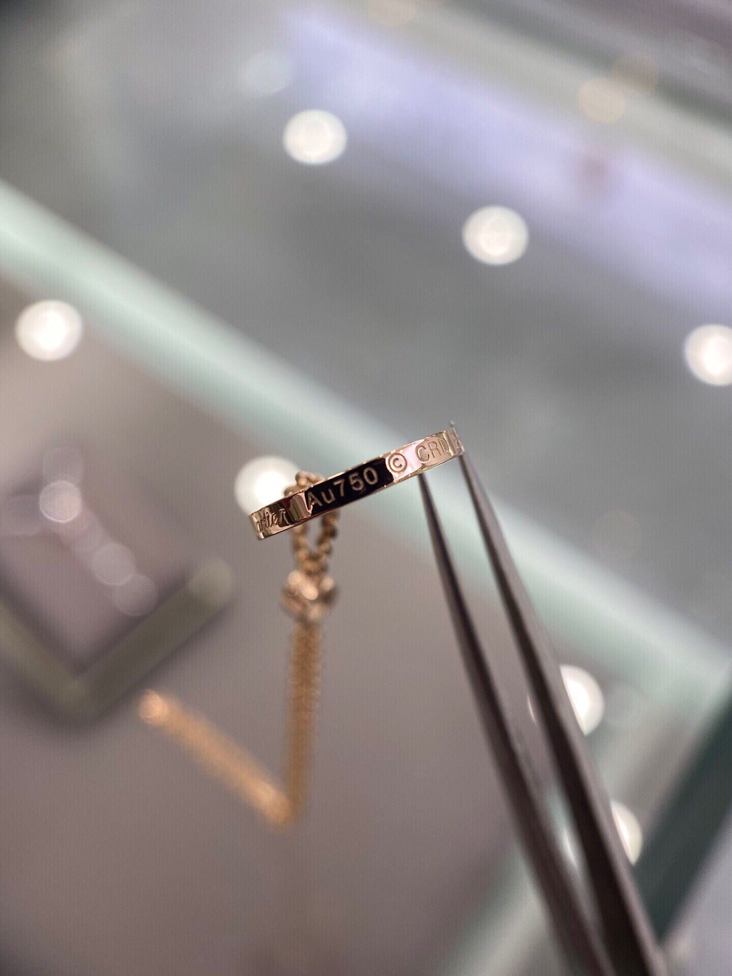 [AuraEcho Jewelry]LOVE BRACELET 2 DIAMOND