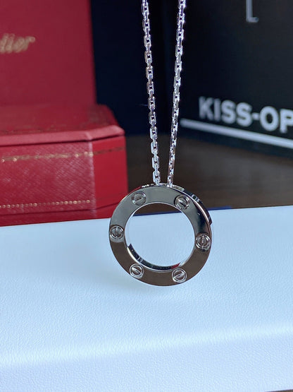 [AuraEcho Jewelry]LOVE NECKLACE 16MM