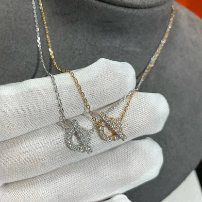 [AuraEcho Jewelry]ECHAPEE NECKLACE DIAMOND