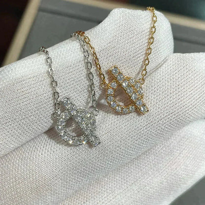 [AuraEcho Jewelry]ECHAPEE NECKLACE DIAMOND