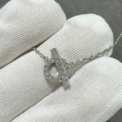 [AuraEcho Jewelry]ECHAPEE NECKLACE DIAMOND