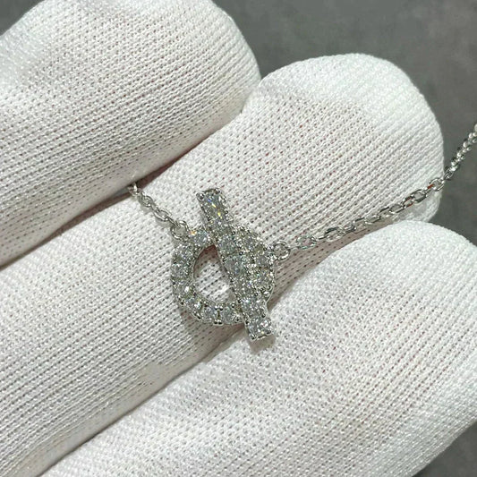 [AuraEcho Jewelry]ECHAPEE NECKLACE DIAMOND