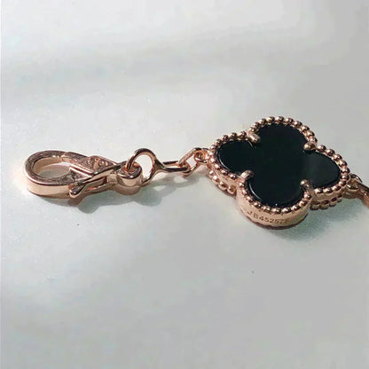 [AuraEcho Jewelry]CLOVER 5 MOTIFS MULTICOLOR  BRACELET