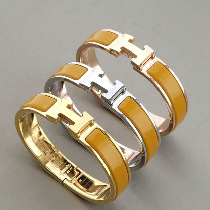 [AuraEcho Jewelry]H BRACELET PERU 12MM