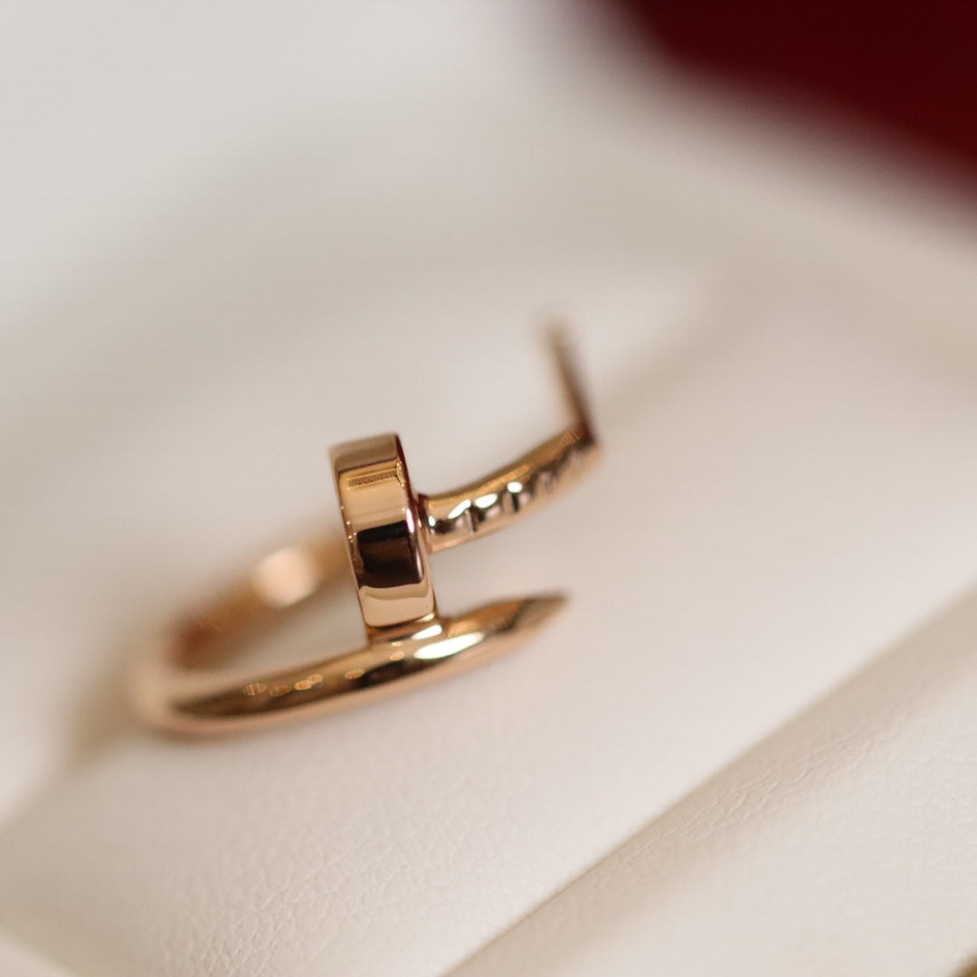 [AuraEcho Jewelry]JUSTE EARRINGS PINK GOLD