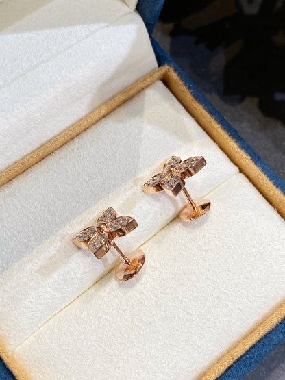 [AuraEcho Jewelry]STAR DIAMOND EARRINGS