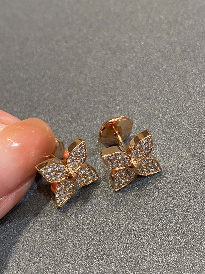 [AuraEcho Jewelry]STAR DIAMOND EARRINGS