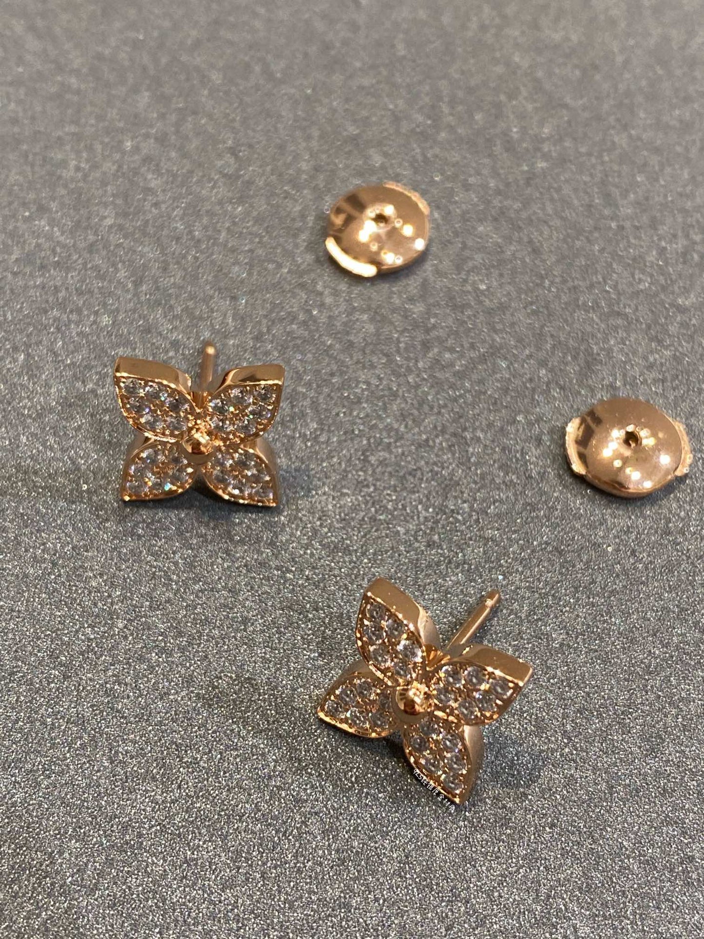 [AuraEcho Jewelry]STAR DIAMOND EARRINGS