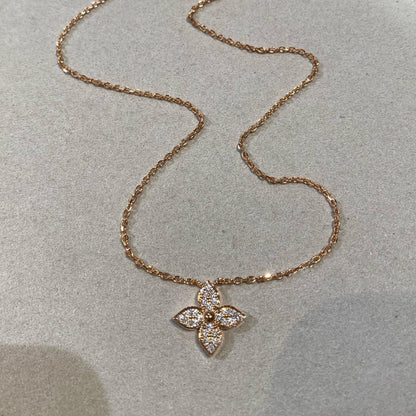 [AuraEcho Jewelry]STAR DIAMOND NECKALCE