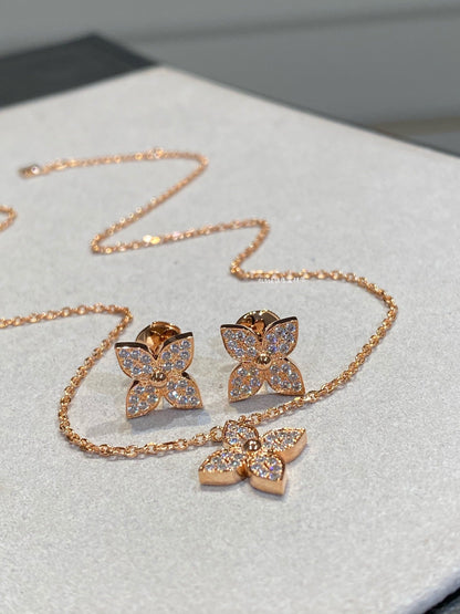 [AuraEcho Jewelry]STAR DIAMOND NECKALCE
