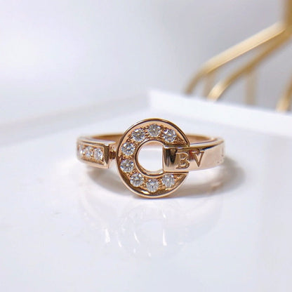 [AuraEcho Jewelry]DREAM RING DIAMOND PINK GOLD