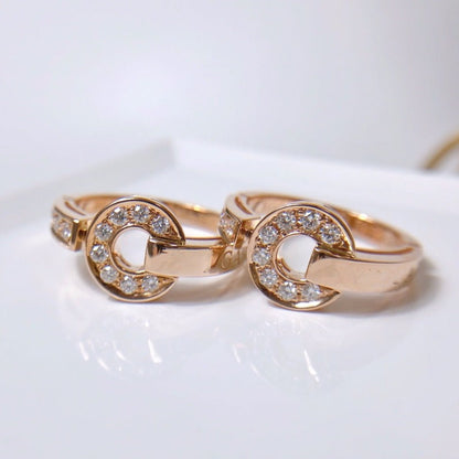 [AuraEcho Jewelry]DREAM RING DIAMOND PINK GOLD