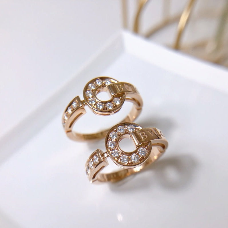 [AuraEcho Jewelry]DREAM RING DIAMOND PINK GOLD