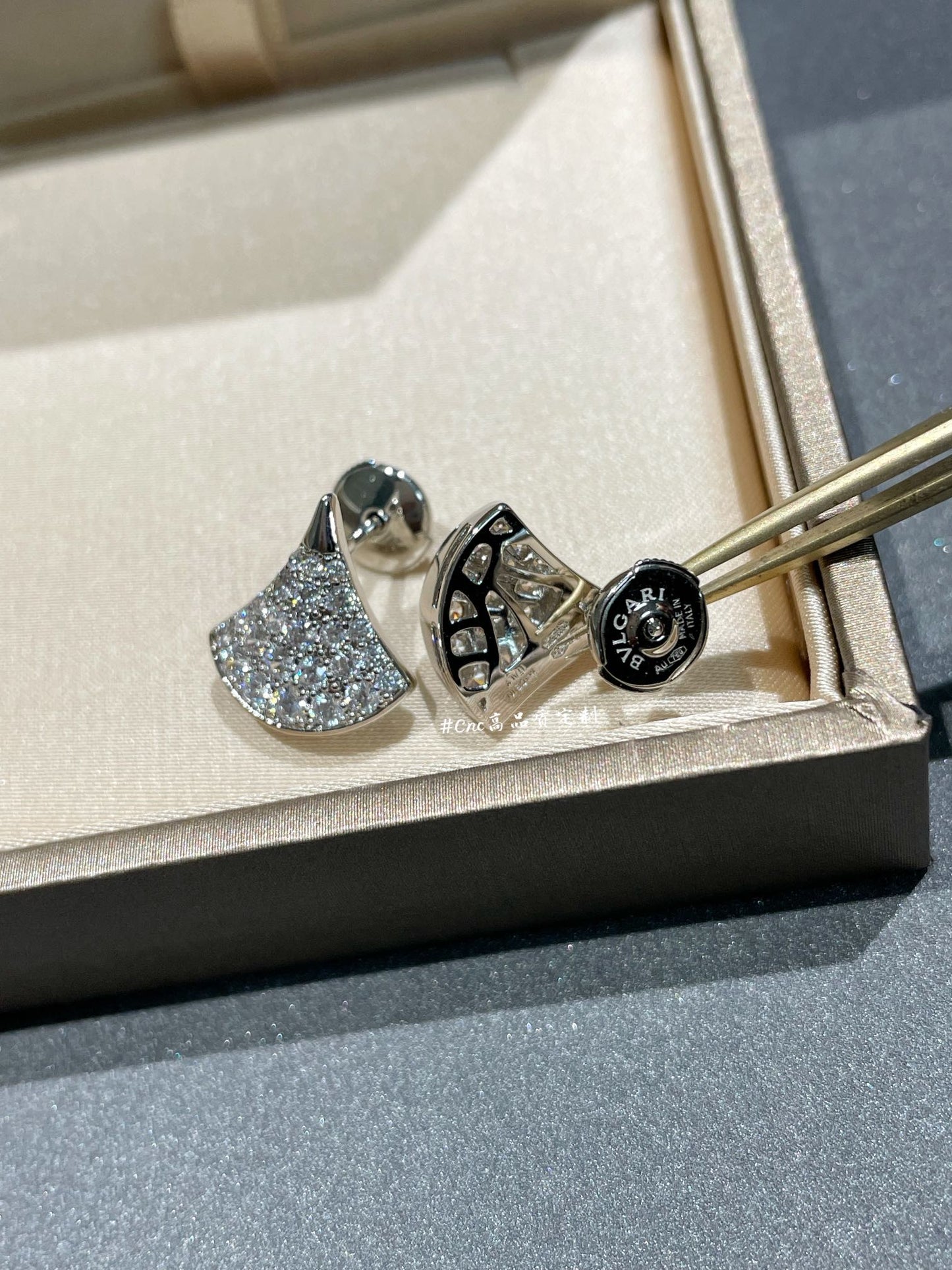 [AuraEcho Jewelry]DREAM STUD EARRINGS DIAMOND