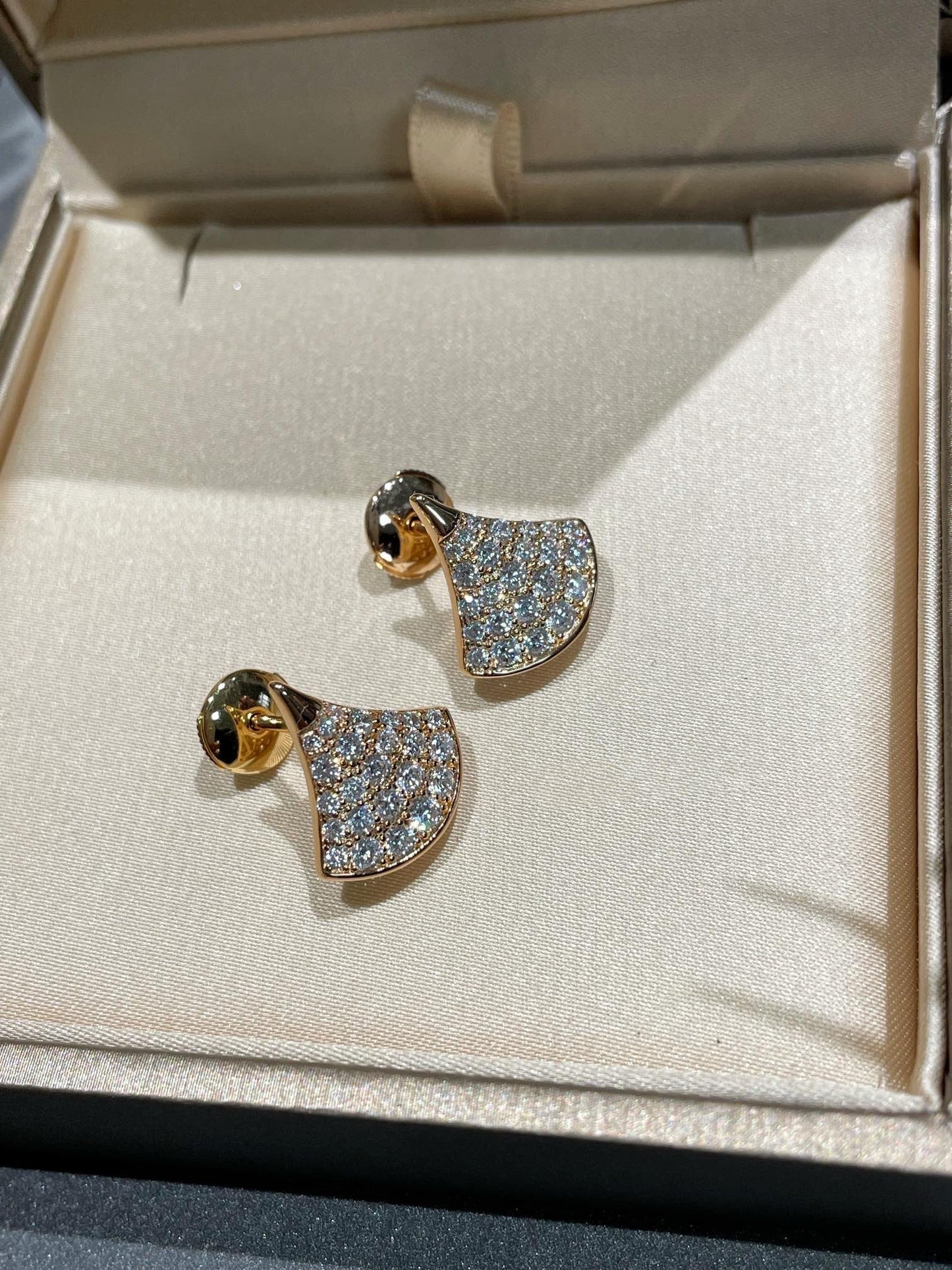 [AuraEcho Jewelry]DREAM STUD EARRINGS DIAMOND