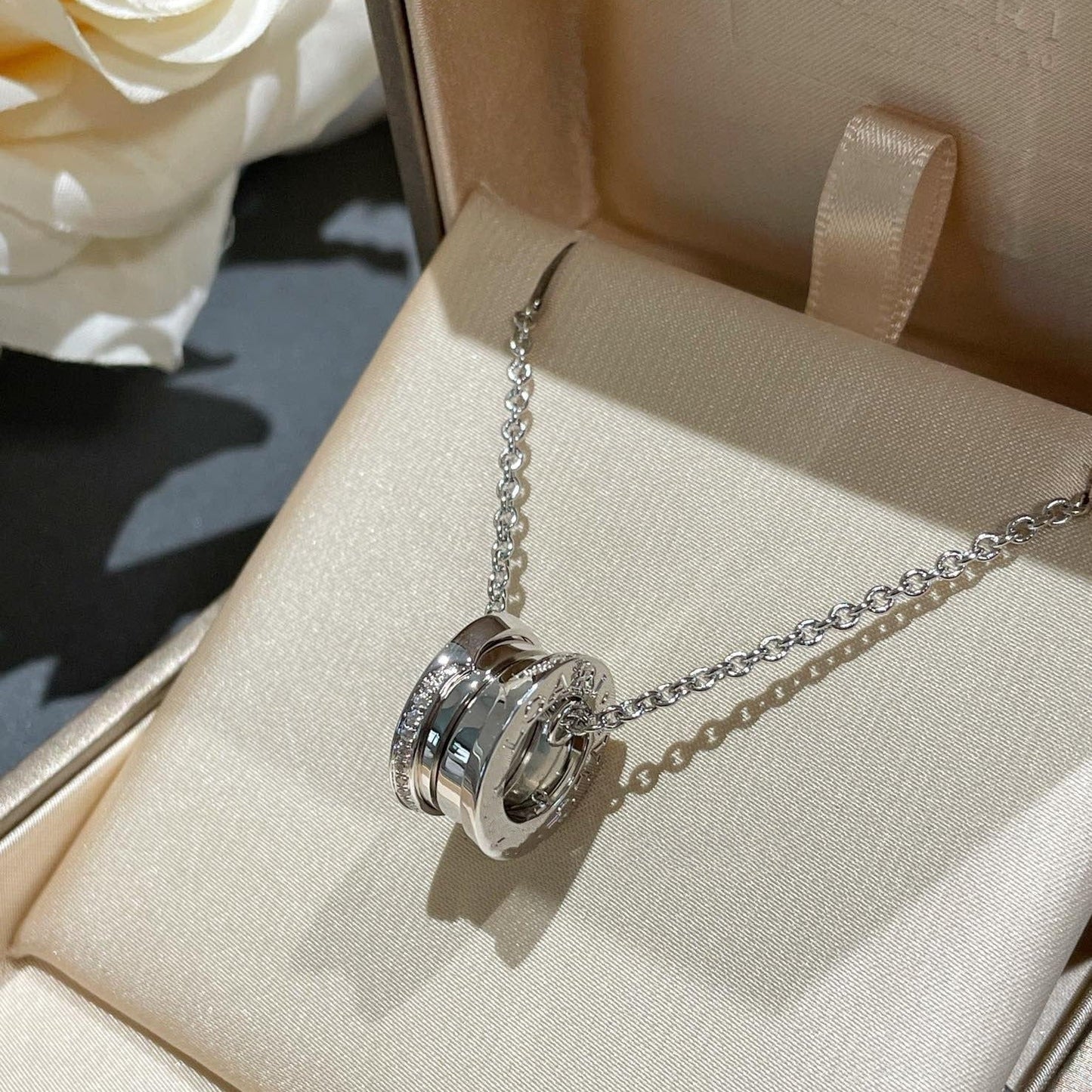 [AuraEcho Jewelry]ZERO 1 NECKLACE DIAMOND