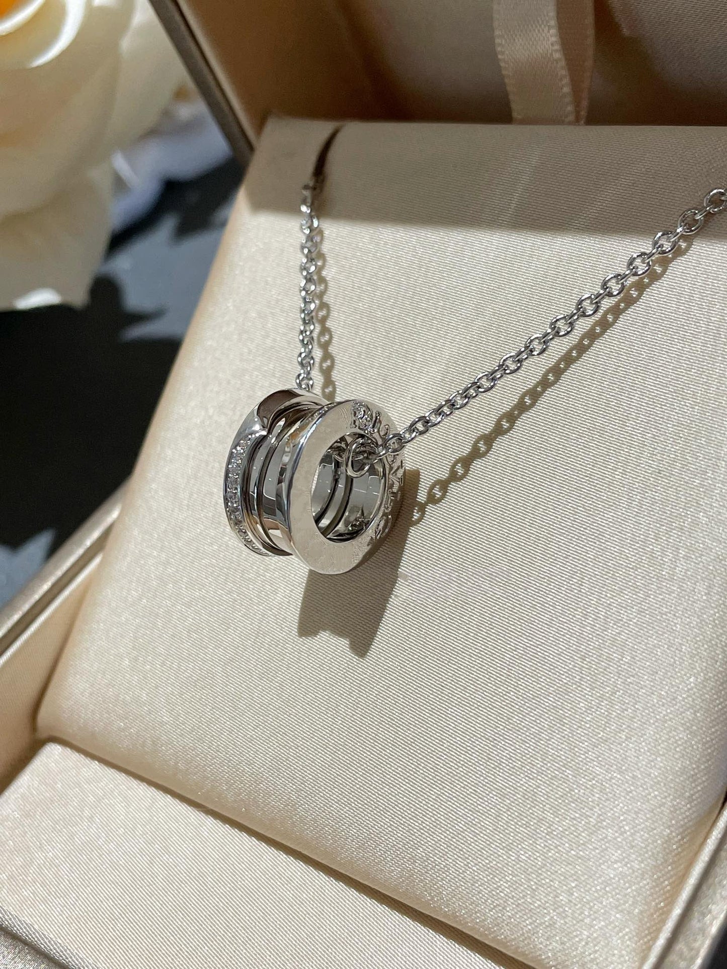 [AuraEcho Jewelry]ZERO 1 NECKLACE DIAMOND