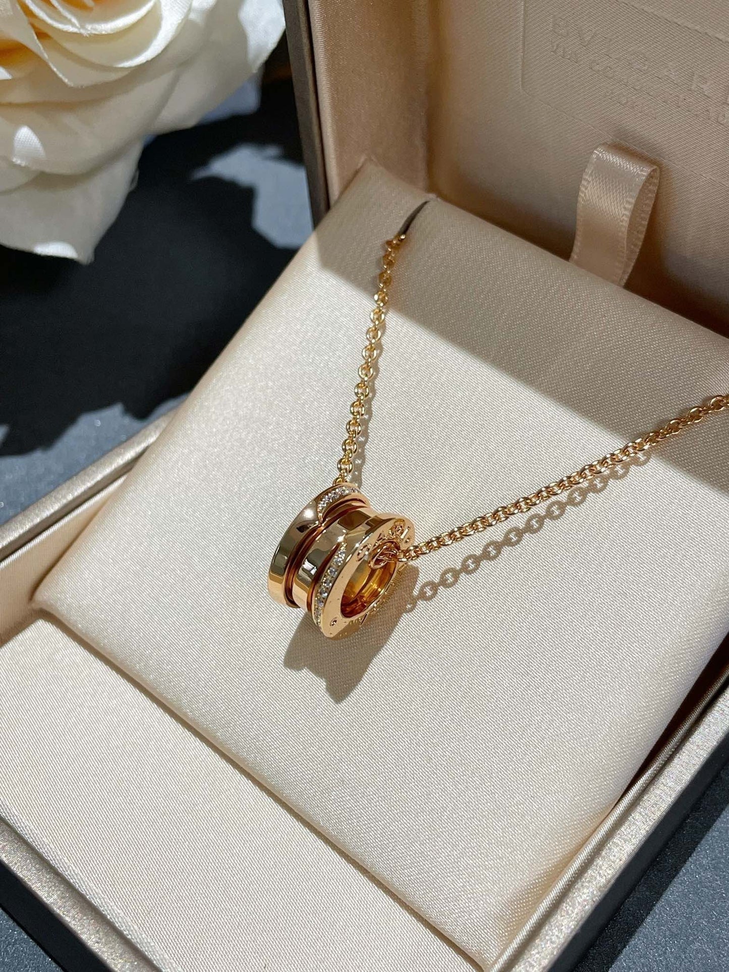 [AuraEcho Jewelry]ZERO 1 NECKLACE DIAMOND