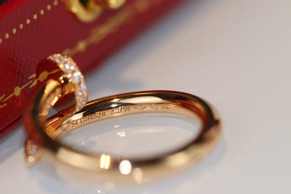 [AuraEcho Jewelry]JUSTE RING 2.65MM GOLD DIAMOND