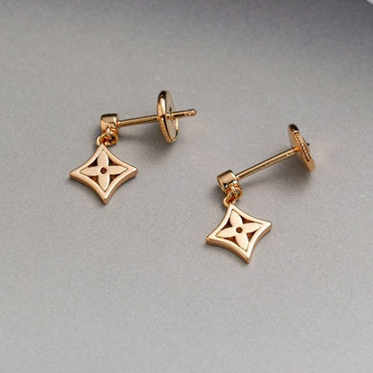 [AuraEcho Jewelry]STAR EARRINGS GOLD