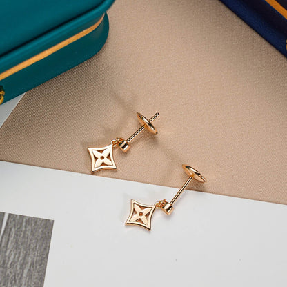 [AuraEcho Jewelry]STAR EARRINGS GOLD