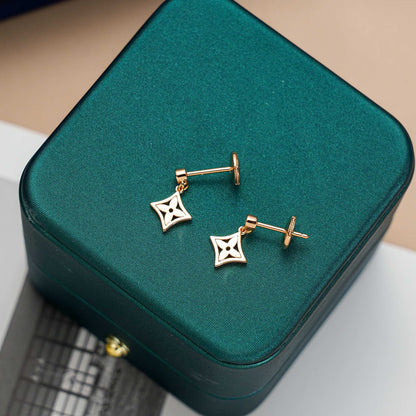 [AuraEcho Jewelry]STAR EARRINGS GOLD