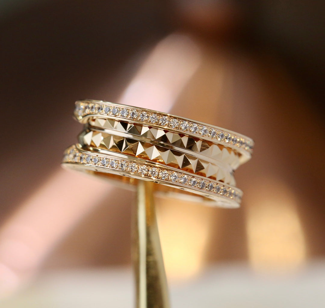 [AuraEcho Jewelry]ZERO 1 GOLD DIAMOND RING