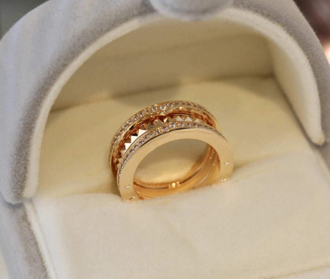 [AuraEcho Jewelry]ZERO 1 GOLD DIAMOND RING