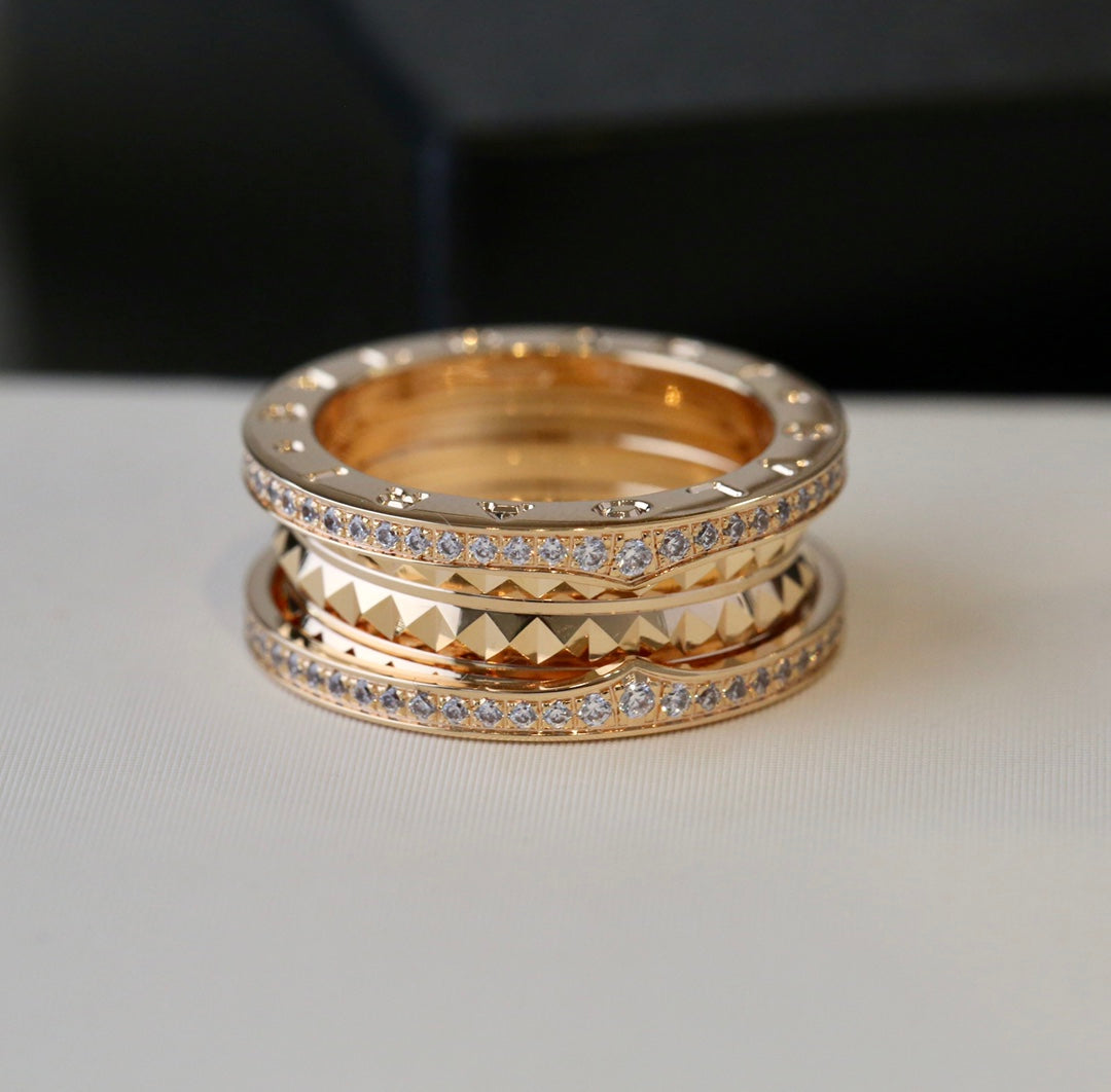 [AuraEcho Jewelry]ZERO 1 GOLD DIAMOND RING