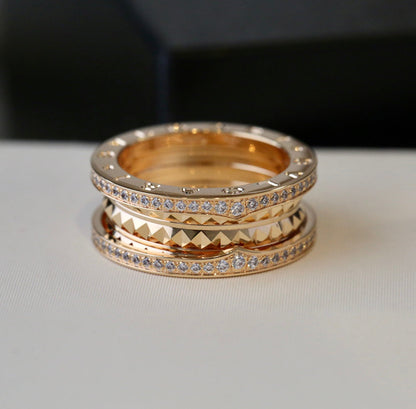 [AuraEcho Jewelry]ZERO 1 GOLD DIAMOND RING