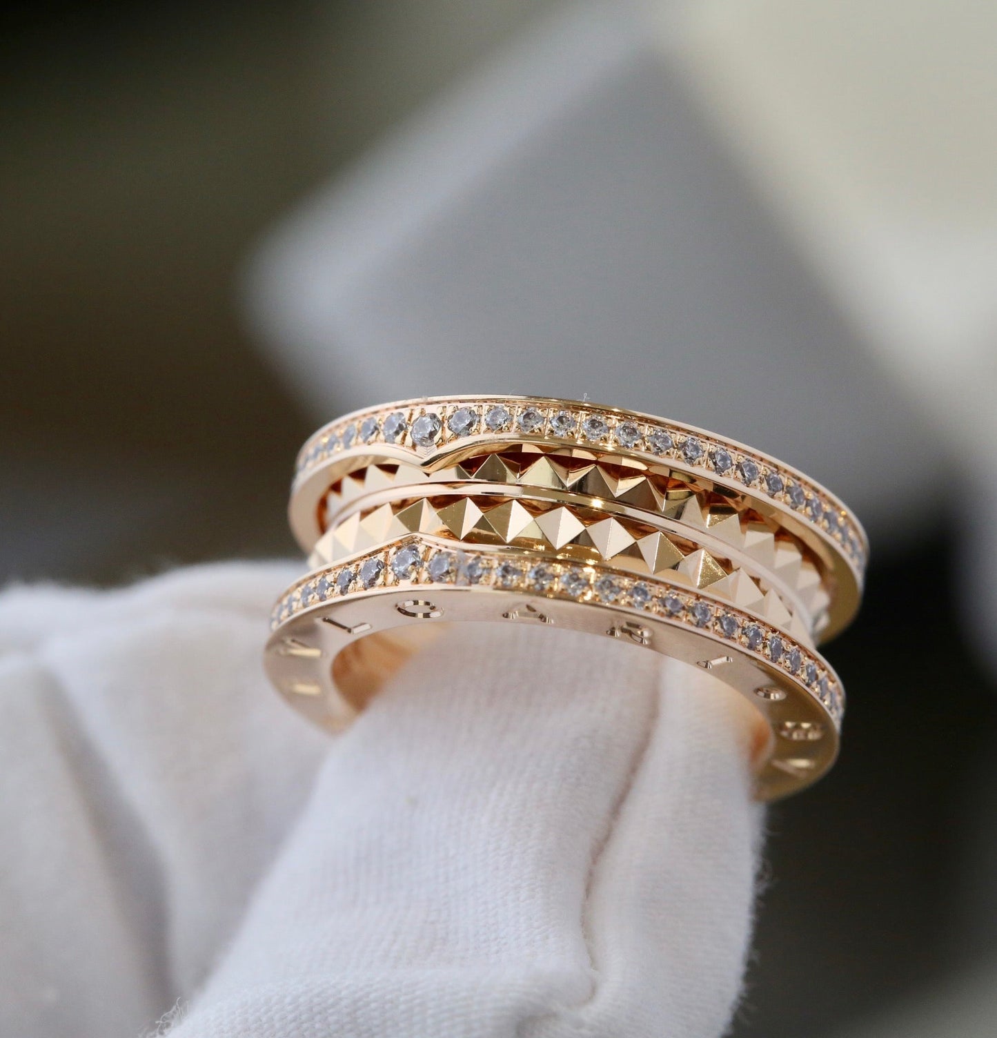 [AuraEcho Jewelry]ZERO 1 GOLD DIAMOND RING