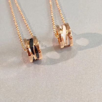 [AuraEcho Jewelry]ZERO 1 NECKLACE PINK GOLD