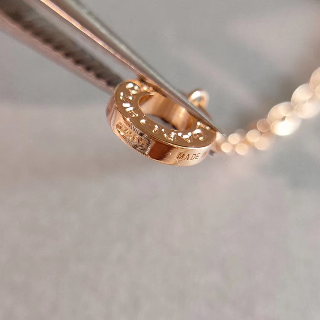 [AuraEcho Jewelry]ZERO 1 NECKLACE PINK GOLD