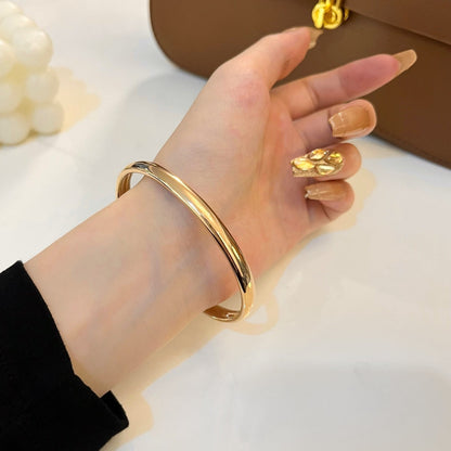[AuraEcho Jewelry]PANTHERE GOLD DIAMOND OPEN BRACELET