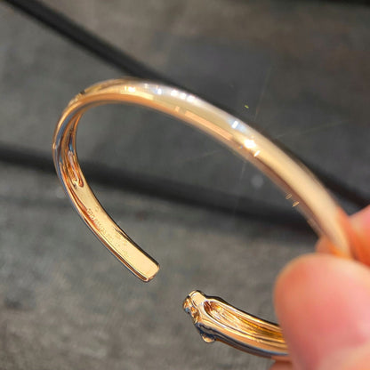 [AuraEcho Jewelry]PANTHERE GOLD OPEN BRACELET