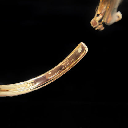 [AuraEcho Jewelry]PANTHERE GOLD OPEN BRACELET