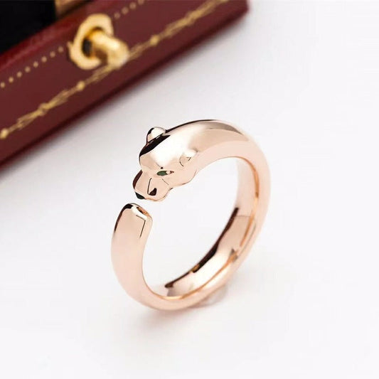 [AuraEcho Jewelry]PANTHERE PINK GOLD SMALL