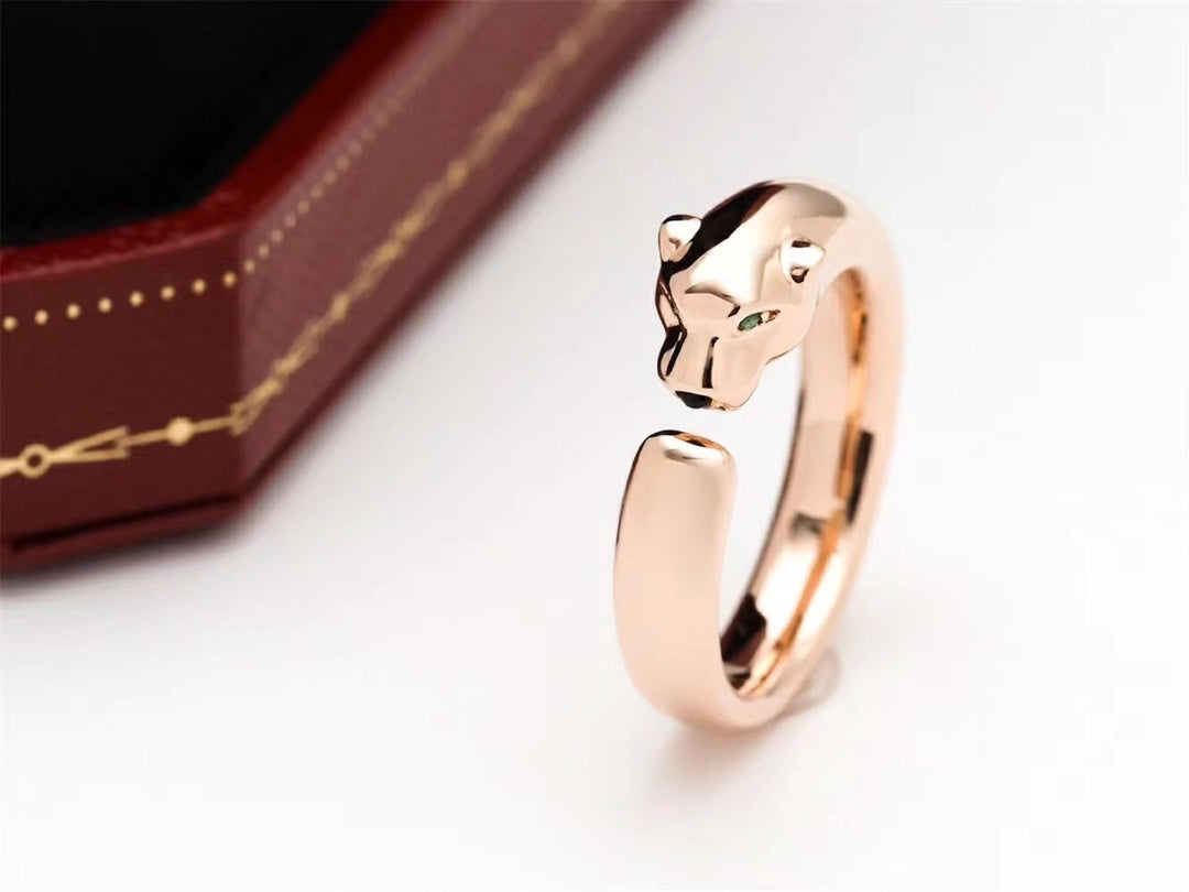[AuraEcho Jewelry]PANTHERE PINK GOLD SMALL