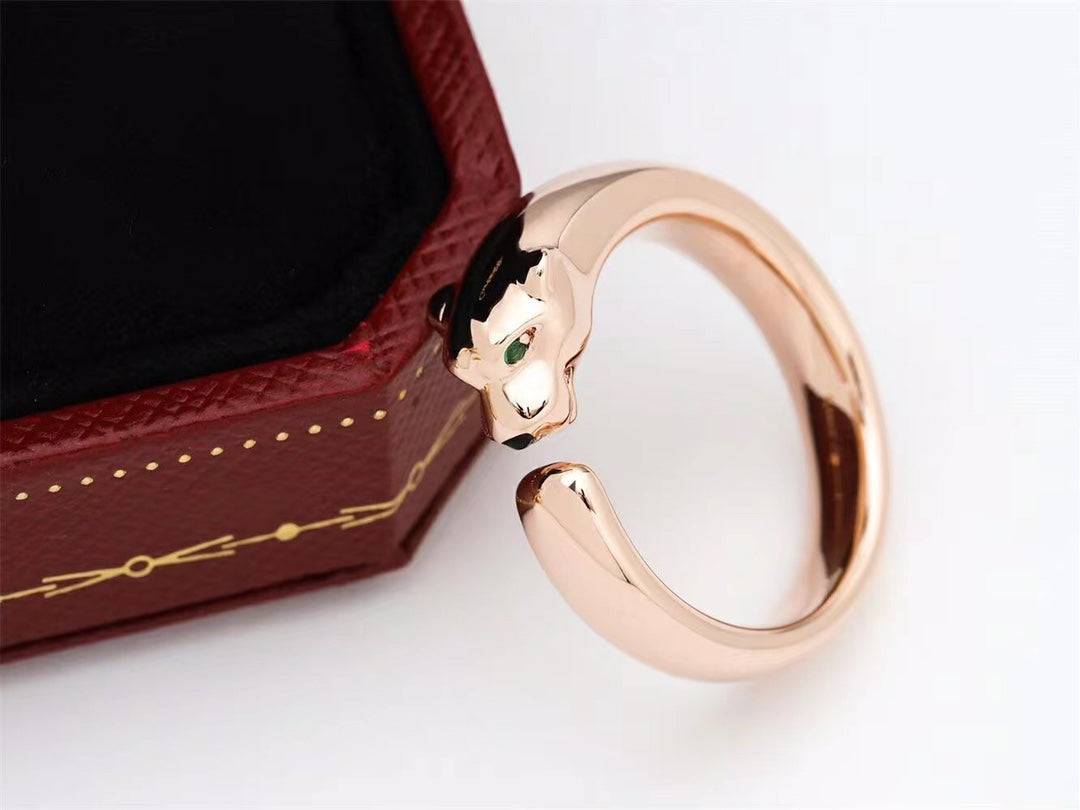 [AuraEcho Jewelry]PANTHERE PINK GOLD SMALL
