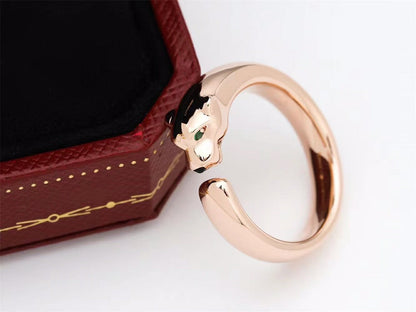 [AuraEcho Jewelry]PANTHERE PINK GOLD SMALL