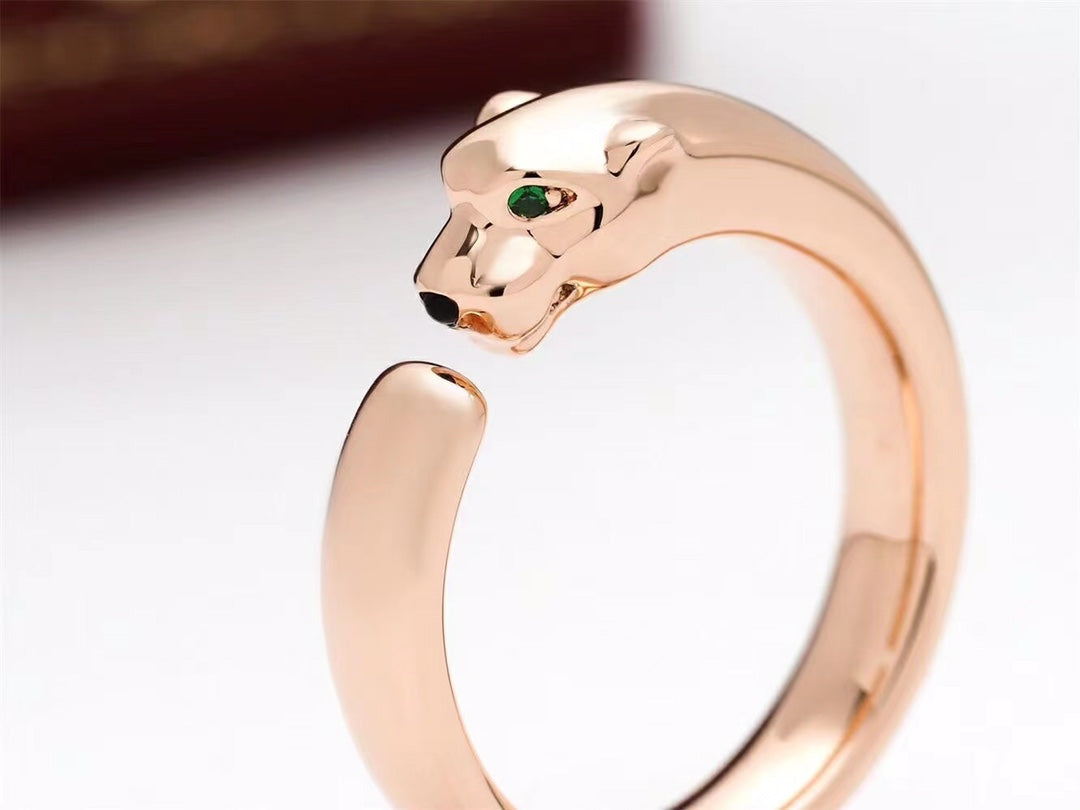 [AuraEcho Jewelry]PANTHERE PINK GOLD SMALL