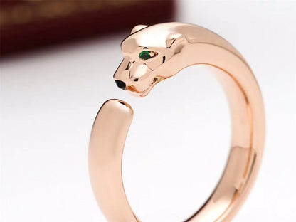 [AuraEcho Jewelry]PANTHERE PINK GOLD SMALL